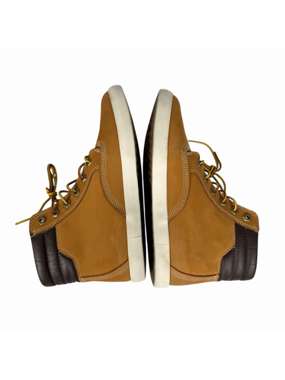 Timberland Boots Dausette Brown Leather Lace Up Ankle Bootie Sneakers Size 8 - Picture 5 of 12